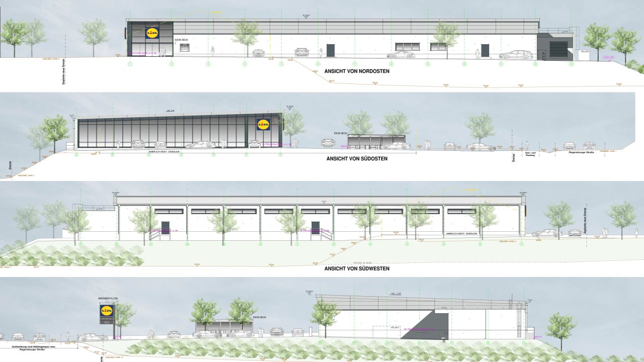 Fachmarkt Lidl - Donau an der Wörth